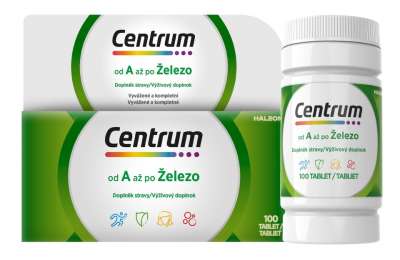 Centrum multivitamín AZ 100 tablet